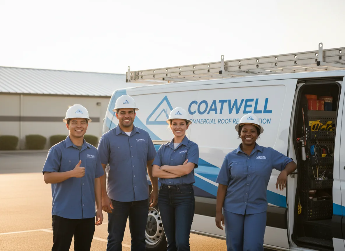 Commercial roof coating company in Rio Hondo, TX